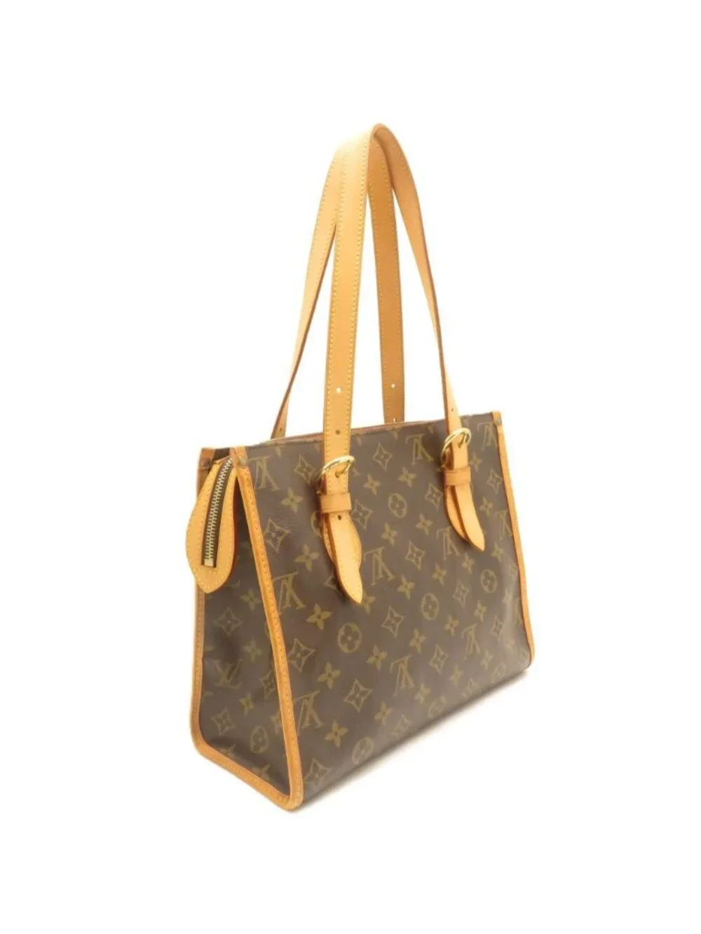 Louis Vuitton Popincourt Monogram Tote Bag Canvas Brown